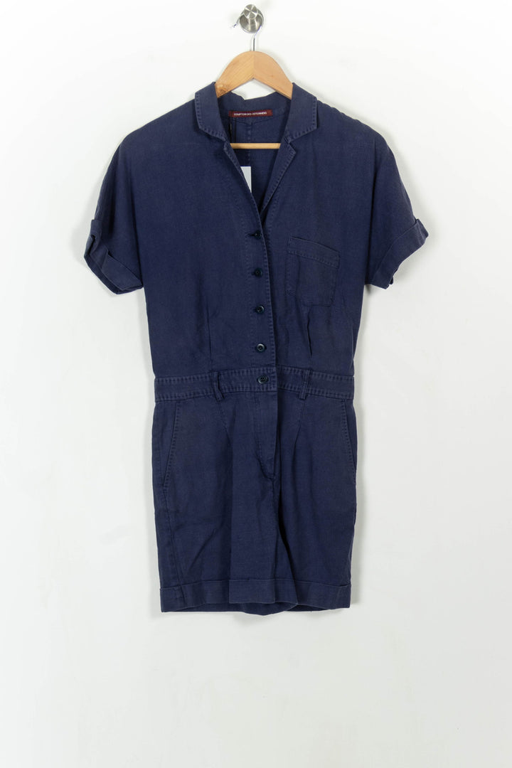 Combishort Bleu - Taille XS/34 de la marque Comptoir des Cotonniers | PARAD99637 - Vendu par Paradigme - Image 2
