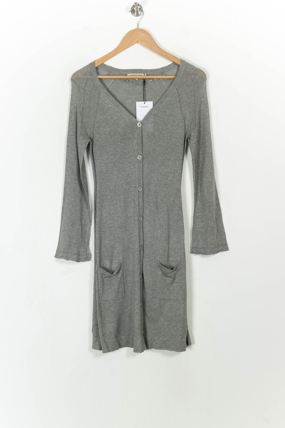 Cardigan Gris - Taille S/36 de la marque Gerard Darel | PARAD99639 - Vendu par Paradigme - Image 2