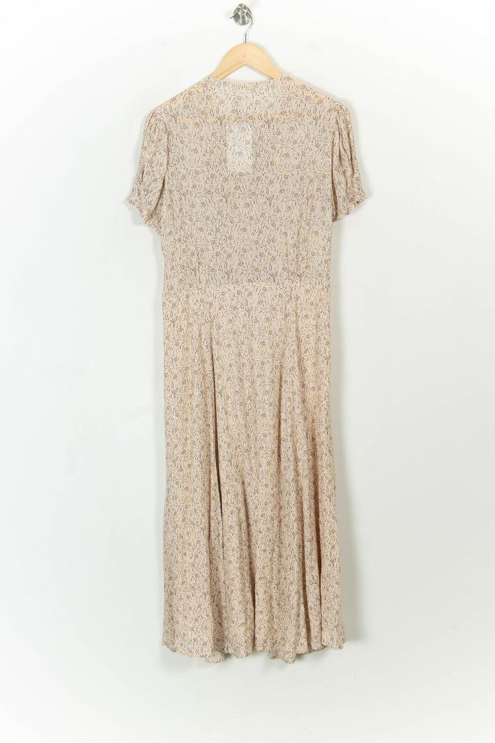 Robe Longue Beige et Bleu - Taille L/40 de la marque Sessùn | PARAD99640 - Vendu par Paradigme - Image 5