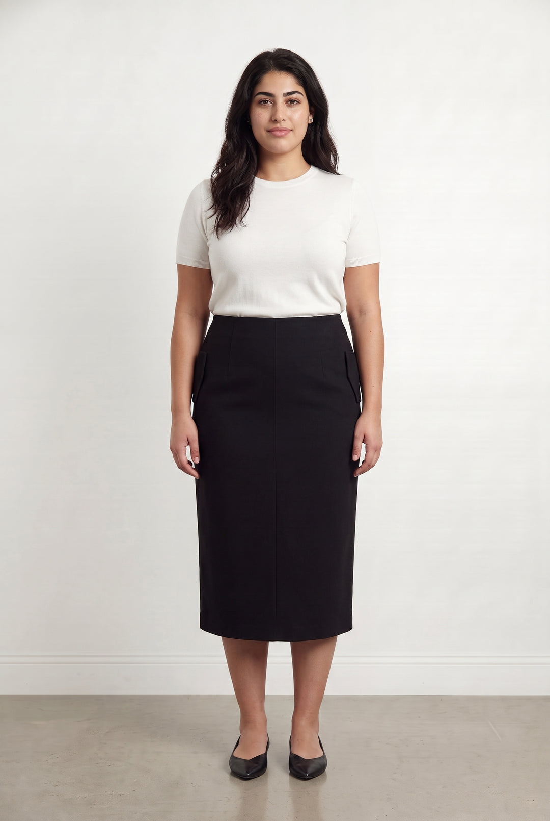 Jupe Crayon Noire - Taille XL/42 de la marque Galeries Lafayette | PARAD99641 - Vendu par Paradigme - Image 1