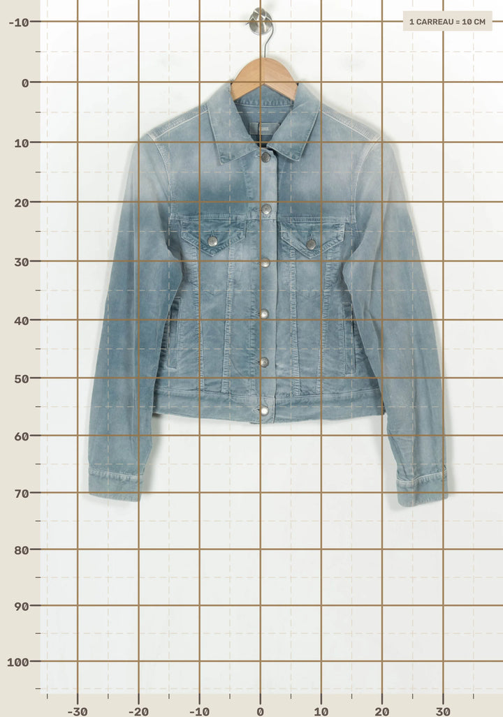 Veste en jean bleue - Taille S/36 de la marque Closed | PARAD99646 - Vendu par Paradigme - Image 4