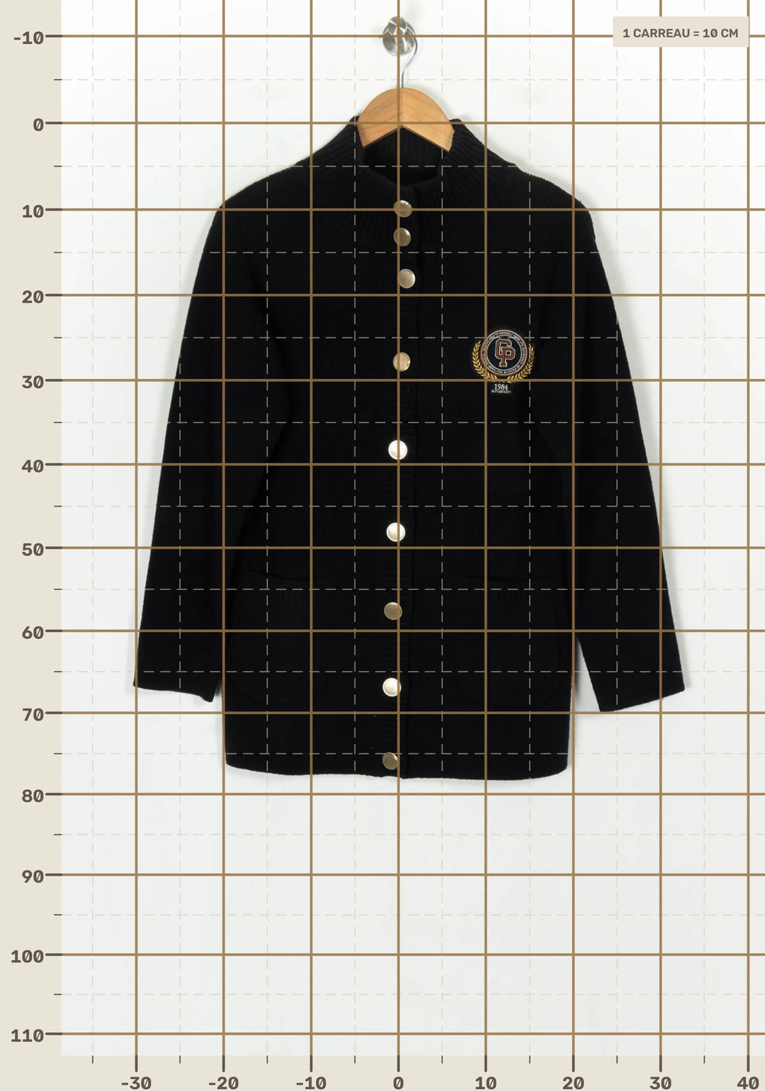 Cardigan Noir - Taille S/36 de la marque Claudie Pierlot | PARAD99647 - Vendu par Paradigme - Image 4