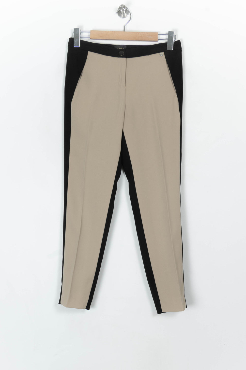 Pantalon Beige et Noir - Taille M/38 de la marque Liu Jo | PARAD99648 - Vendu par Paradigme - Image 2