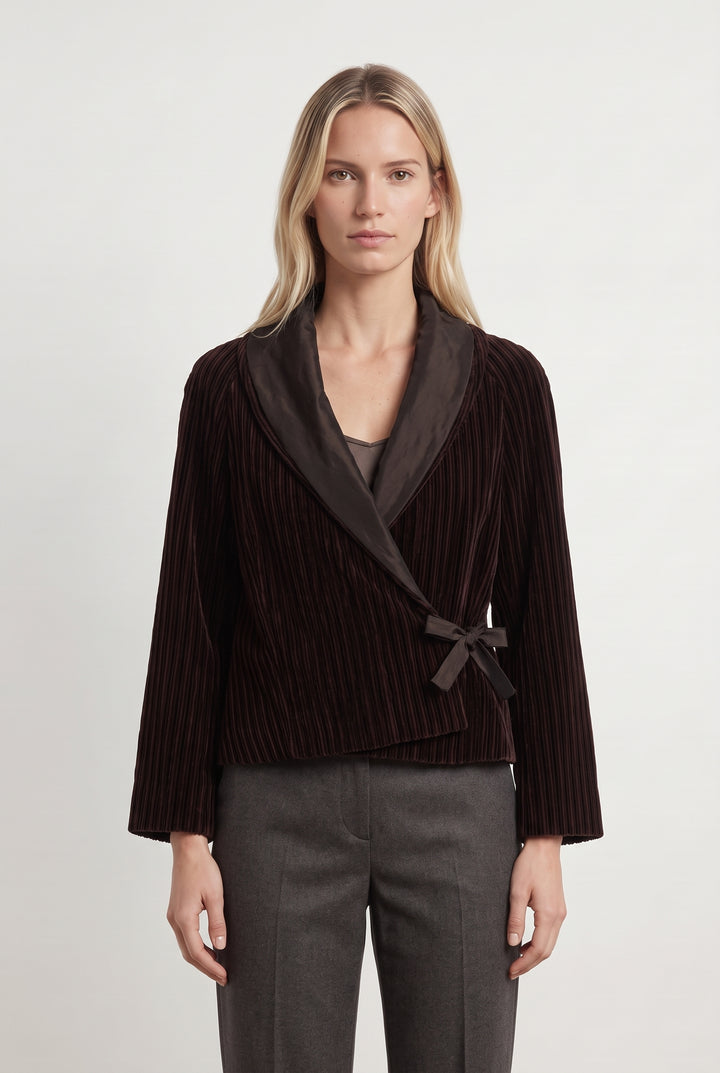 Blazer Marron - Taille M/38 de la marque ZAPA | PARAD99649 - Vendu par Paradigme - Image 1