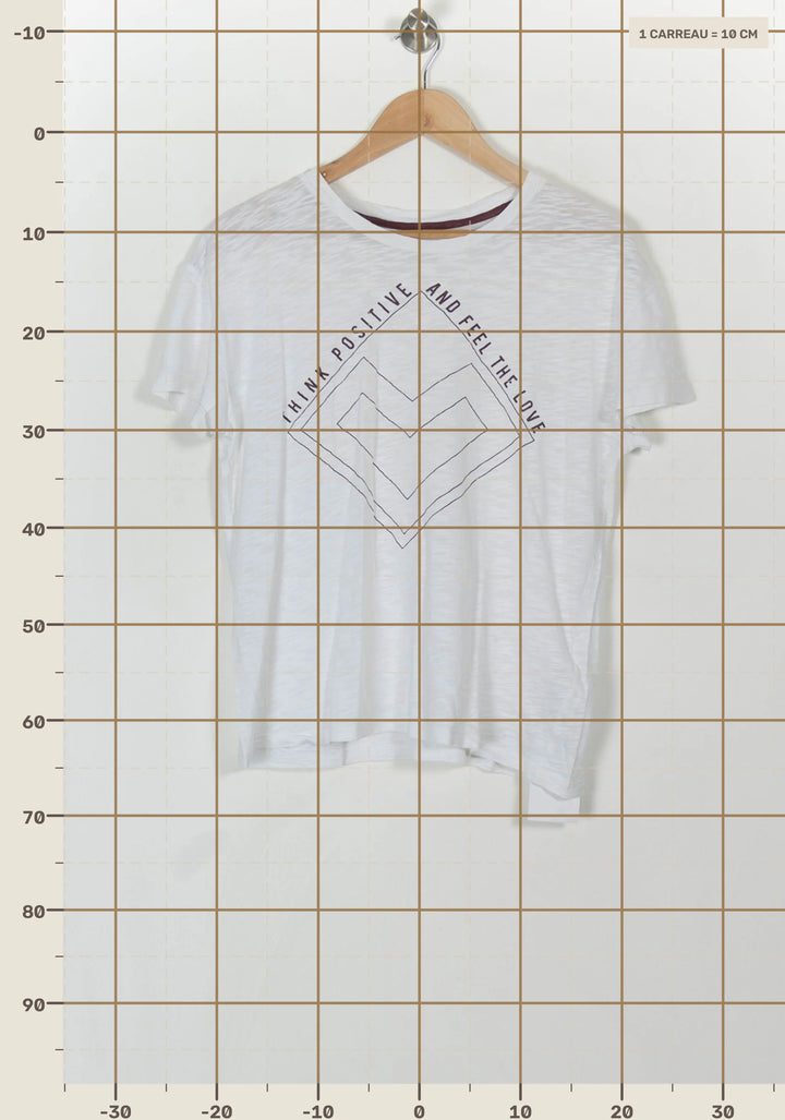 Tee-shirt Blanc - Taille S/36 de la marque ba&amp;sh | PARAD99654 - Vendu par Paradigme - Image 4