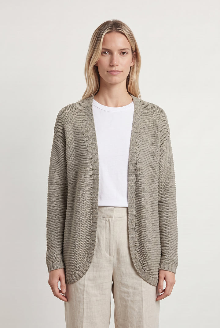 Cardigan Beige - Taille S/36 de la marque Sud express | PARAD99660 - Vendu par Paradigme - Image 1
