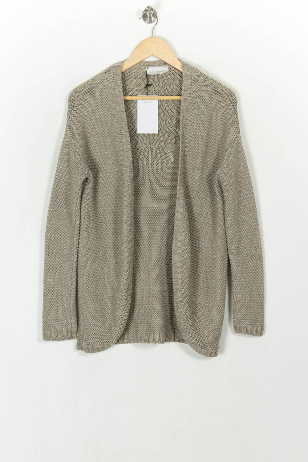 Cardigan Beige - Taille S/36 de la marque Sud express | PARAD99660 - Vendu par Paradigme - Image 2
