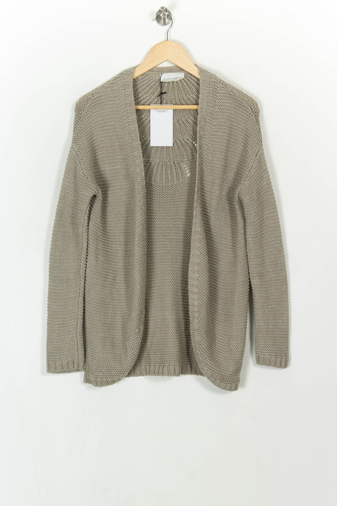 Cardigan Beige - Taille S/36 de la marque Sud express | PARAD99660 - Vendu par Paradigme - Image 2