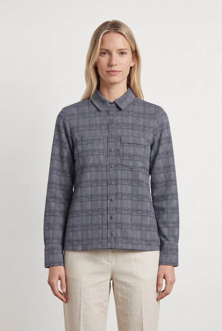 Chemise Bleu et Blanc - Taille S/36 de la marque Caroll | PARAD99661 - Vendu par Paradigme - Image 1