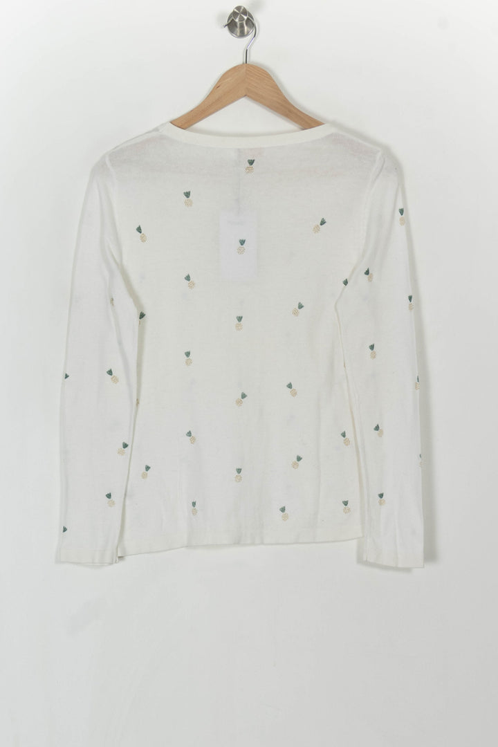 Tee-shirt Manches Longues Blanc - Taille S/36 de la marque La Petite Etoile | PARAD99663 - Vendu par Paradigme - Image 5