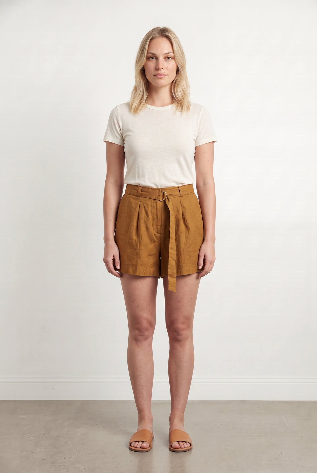 Short Marron - Taille L/40 de la marque Maje | PARAD99664 - Vendu par Paradigme - Image 1