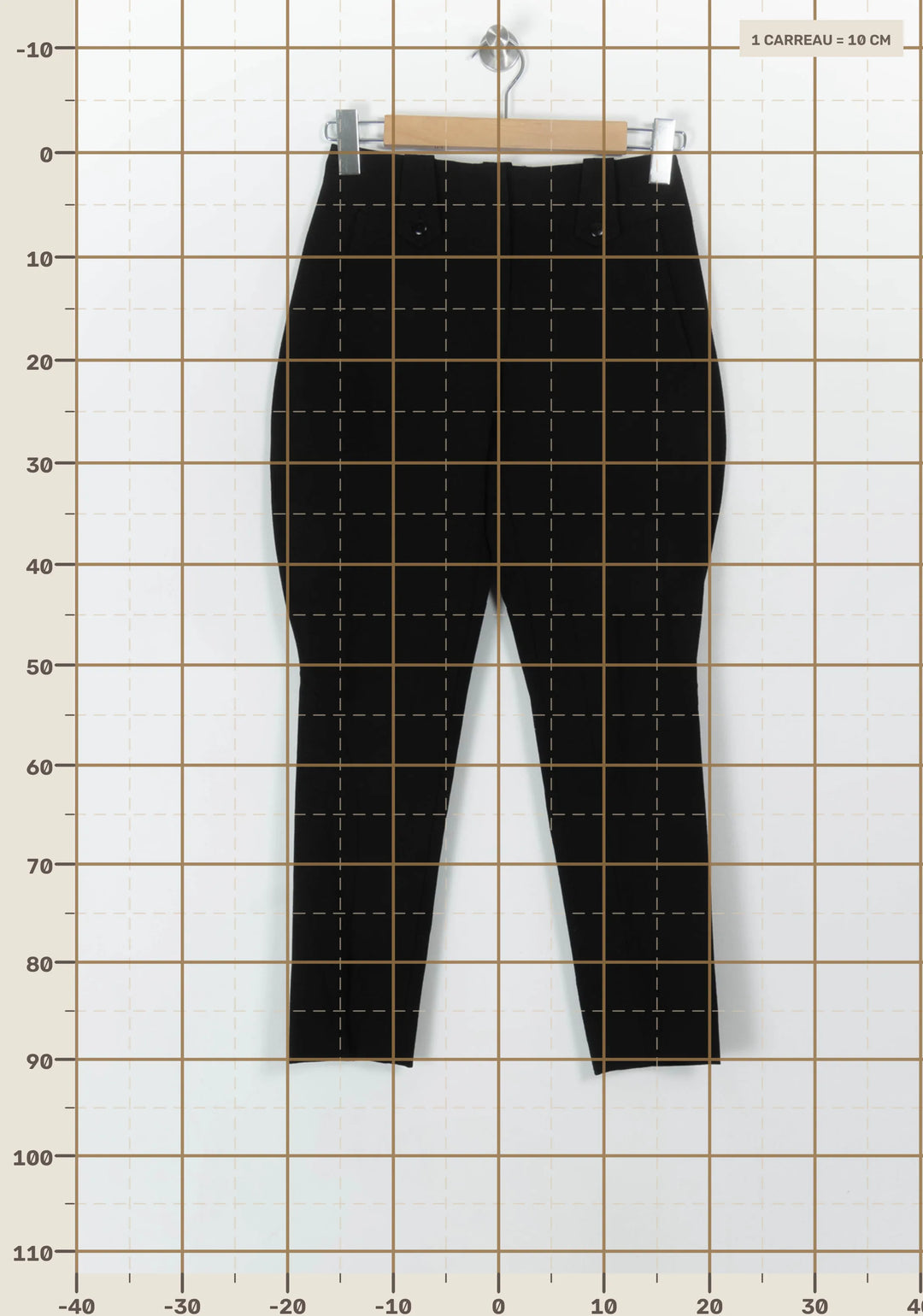 Pantalon Noir - Taille S/36 de la marque Bleu Blanc Rouge | PARAD99674 - Vendu par Paradigme - Image 4