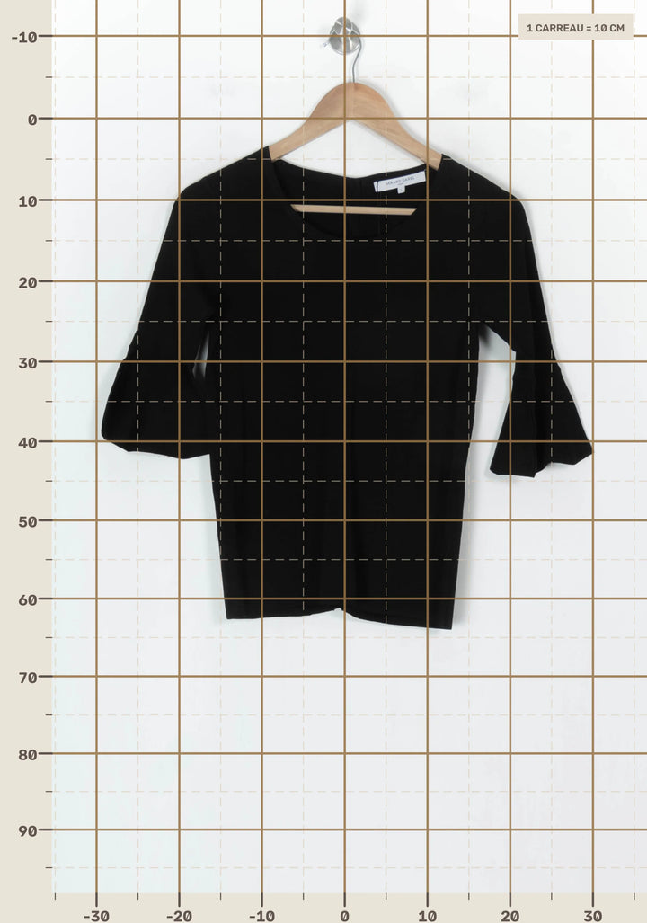 Pull Noir - Taille S/36 de la marque Gerard Darel | PARAD99679 - Vendu par Paradigme - Image 4