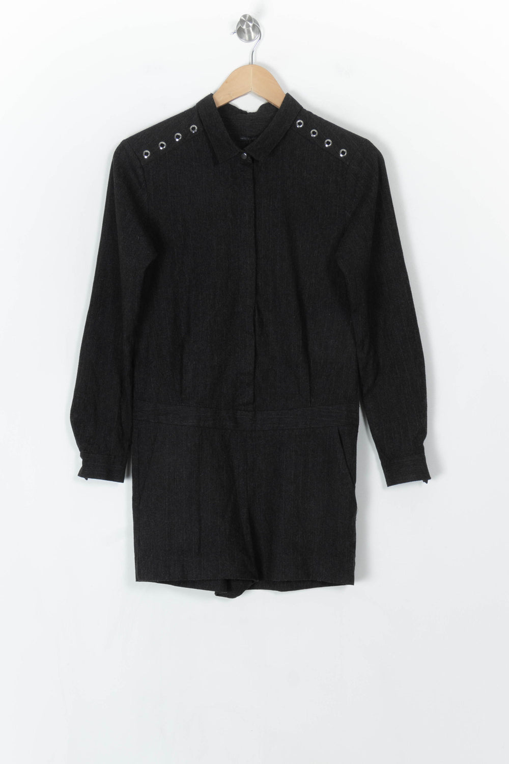 Combishort Noir - Taille S/36 de la marque IKKS | PARAD99680 - Vendu par Paradigme - Image 2