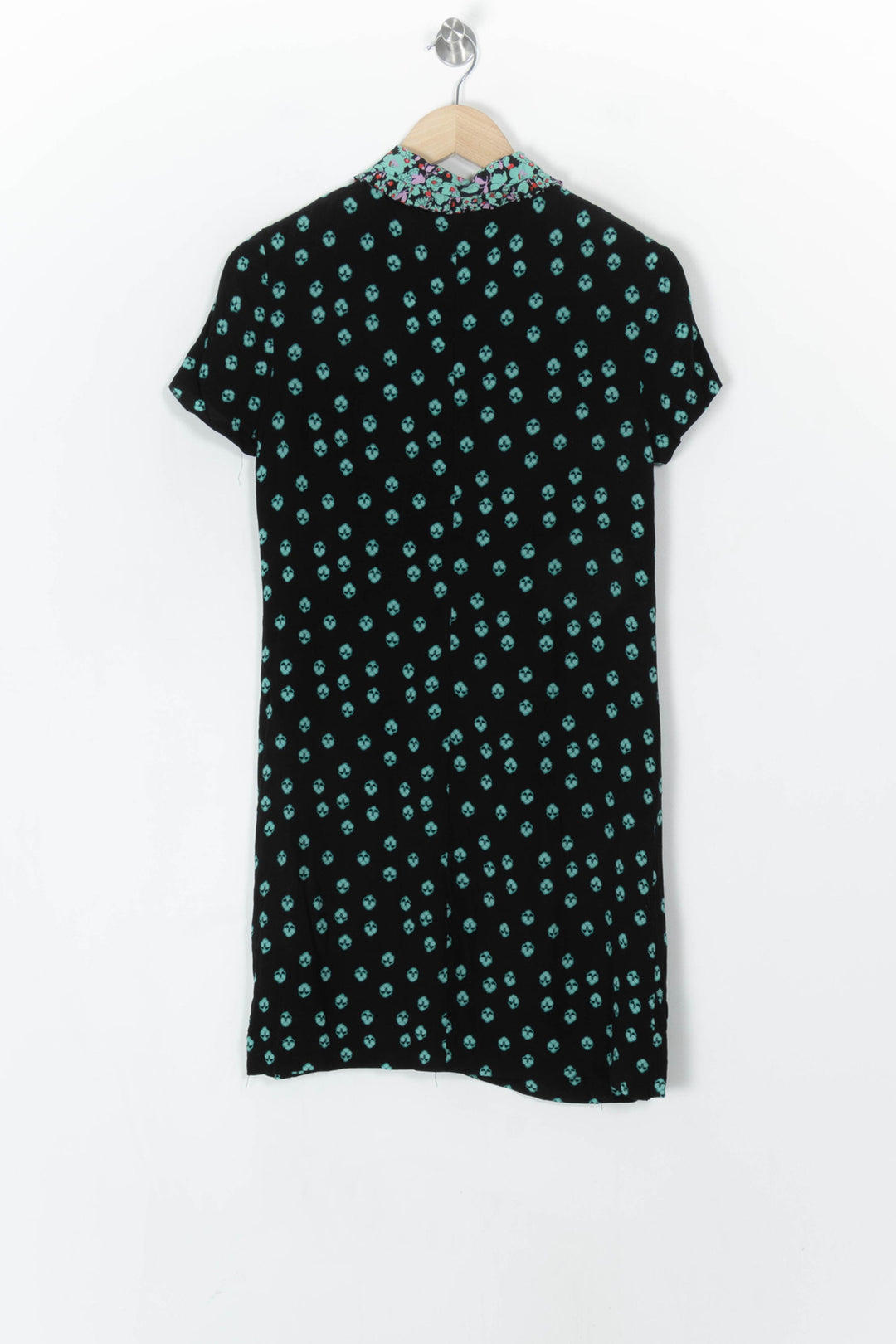 Robe Courte Noire et Turquoise - Taille S/36 de la marque Maje | PARAD99682 - Vendu par Paradigme - Image 5