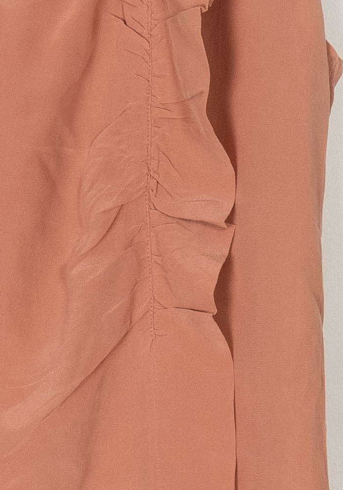 Robe Midi Orange - Taille S/36 de la marque Comptoir des Cotonniers | PARAD99683 - Vendu par Paradigme - Image 3