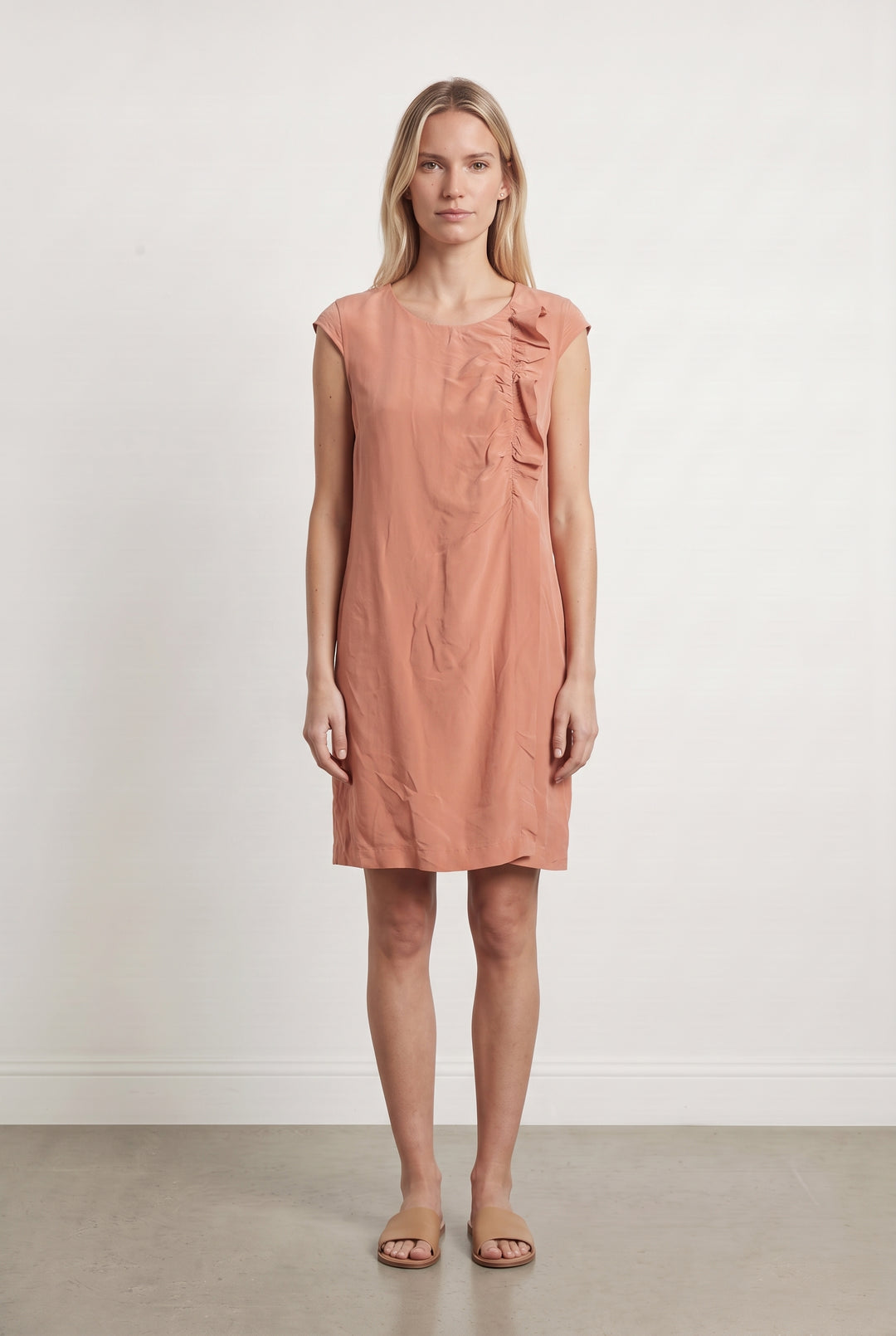 Robe Midi Orange - Taille S/36 de la marque Comptoir des Cotonniers | PARAD99683 - Vendu par Paradigme - Image 1