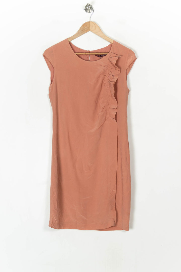 Robe Midi Orange - Taille S/36 de la marque Comptoir des Cotonniers | PARAD99683 - Vendu par Paradigme - Image 2