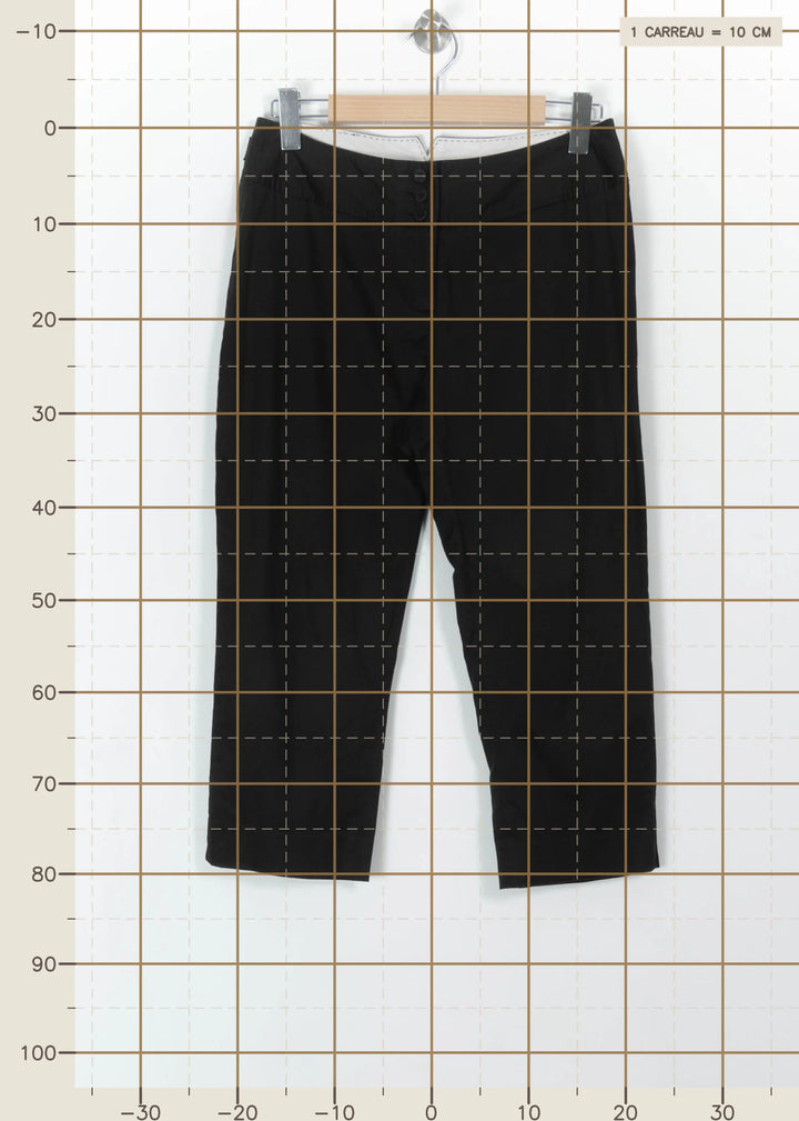 Pantalon Noir - Taille XL/42 de la marque Tara Jarmon | PARAD99686 - Vendu par Paradigme - Image 4