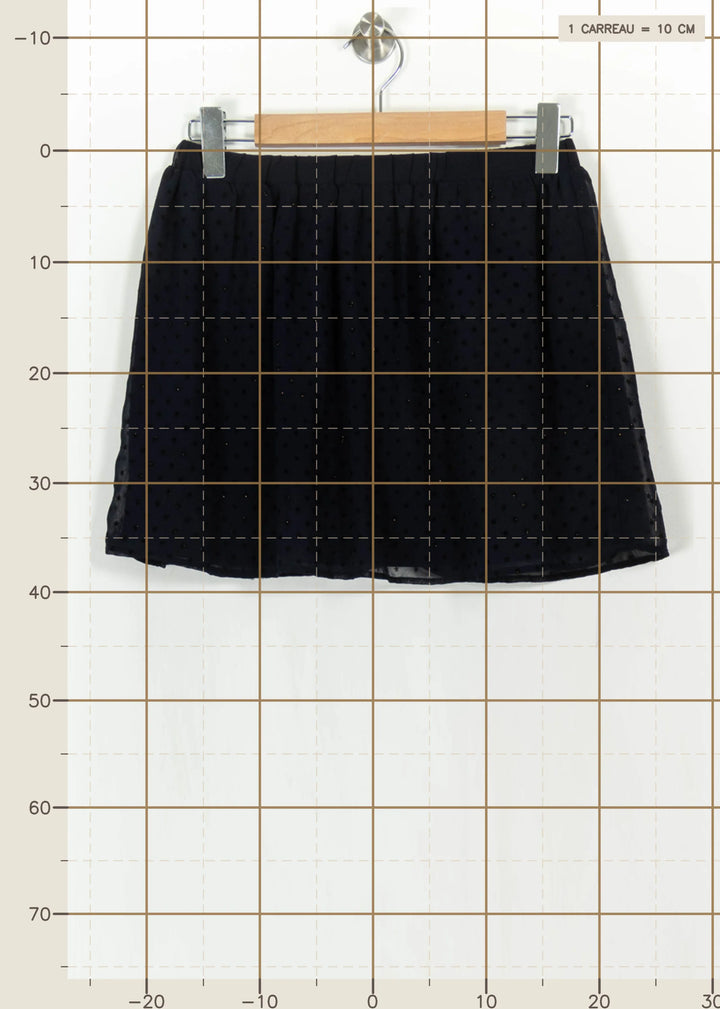 Jupe Courte Bleue - Taille S/36 de la marque La Petite Etoile | PARAD99689 - Vendu par Paradigme - Image 4