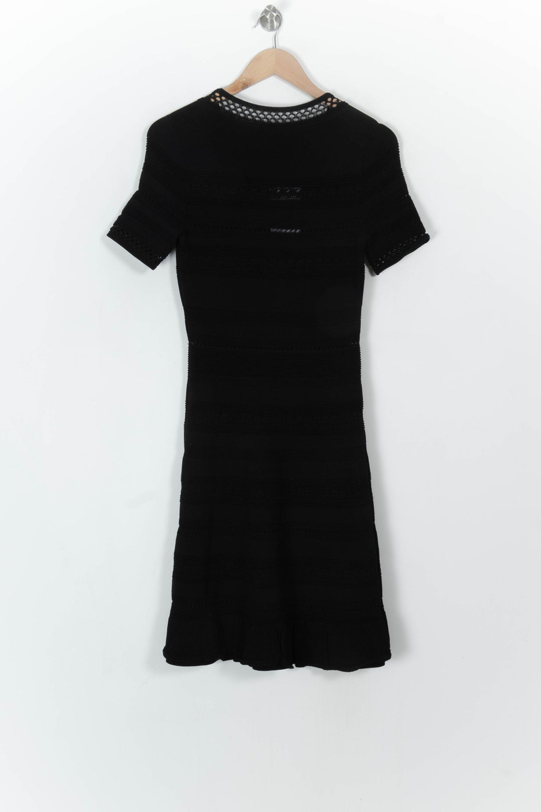 Robe Midi Noire - Taille M/38 de la marque Sandro | PARAD99694 - Vendu par Paradigme - Image 5