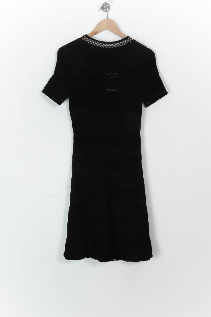 Robe Midi Noire - Taille M/38 de la marque Sandro | PARAD99694 - Vendu par Paradigme - Image 5