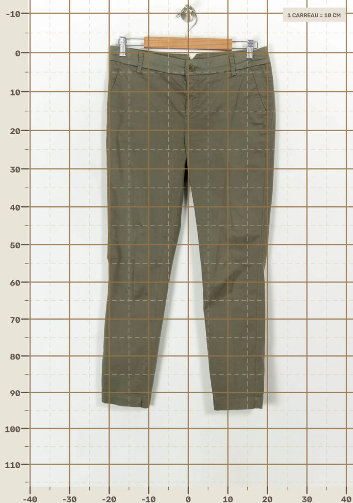 Pantalon Vert - Taille L/40 de la marque Liu Jo | PARAD99698 - Vendu par Paradigme - Image 4