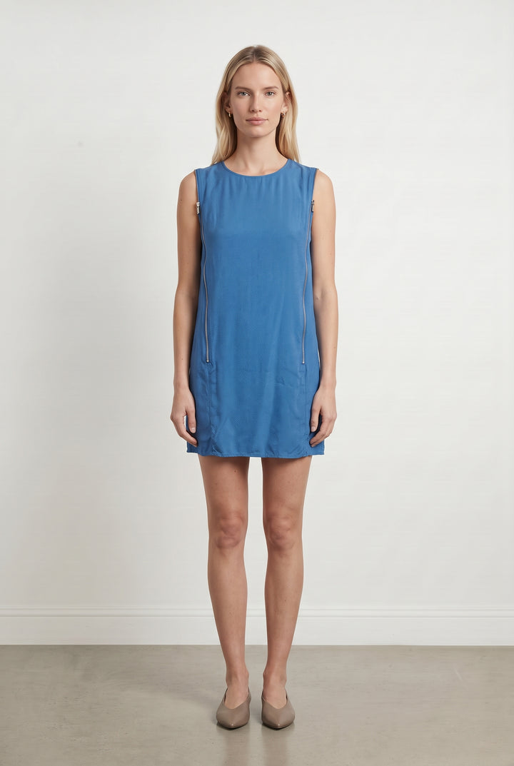 Robe Sans Manches Bleue - Taille S/36 de la marque One Step | PARAD99703 - Vendu par Paradigme - Image 1
