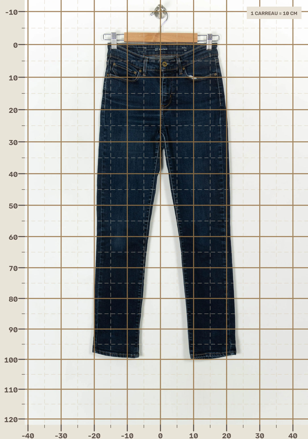Jean Slim Bleu - Taille M/38 de la marque Levi&