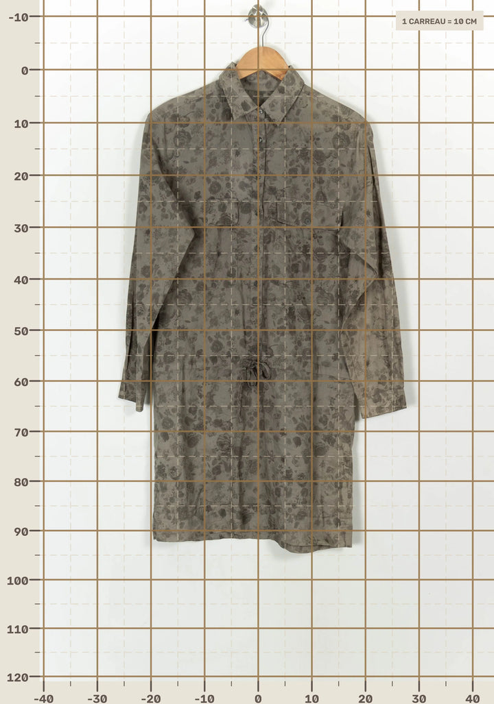 Robe Chemise Verte - Taille M/38 de la marque Comptoir des Cotonniers | PARAD99710 - Vendu par Paradigme - Image 4