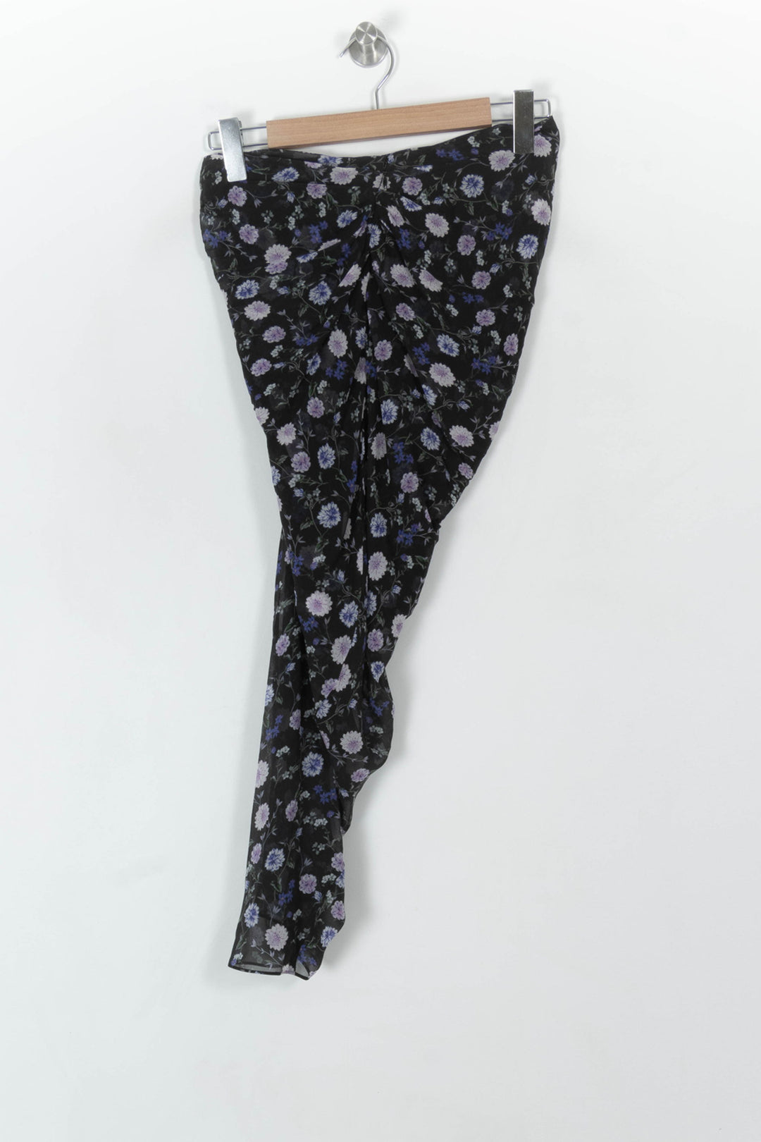 Jupe Longue Noire et Violette - Taille S/36 de la marque The Kooples | PARAD99714 - Vendu par Paradigme - Image 5