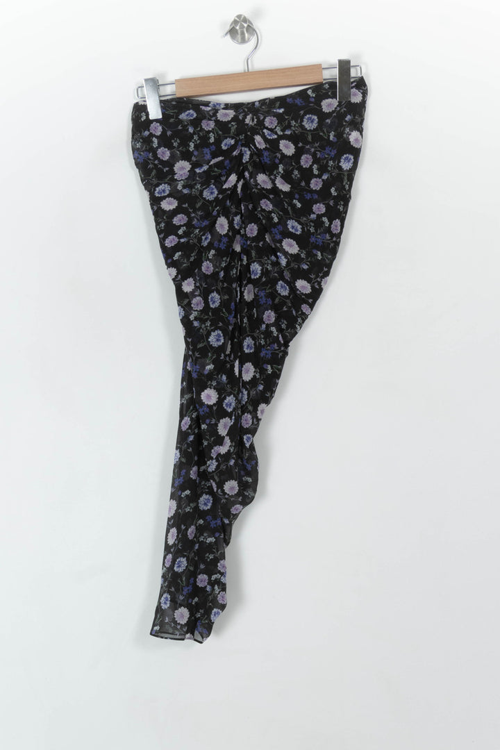 Jupe Longue Noire et Violette - Taille S/36 de la marque The Kooples | PARAD99714 - Vendu par Paradigme - Image 5