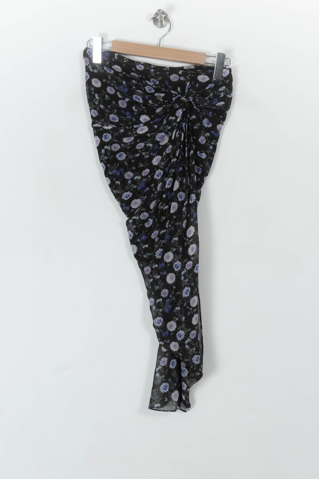 Jupe Longue Noire et Violette - Taille S/36 de la marque The Kooples | PARAD99714 - Vendu par Paradigme - Image 2