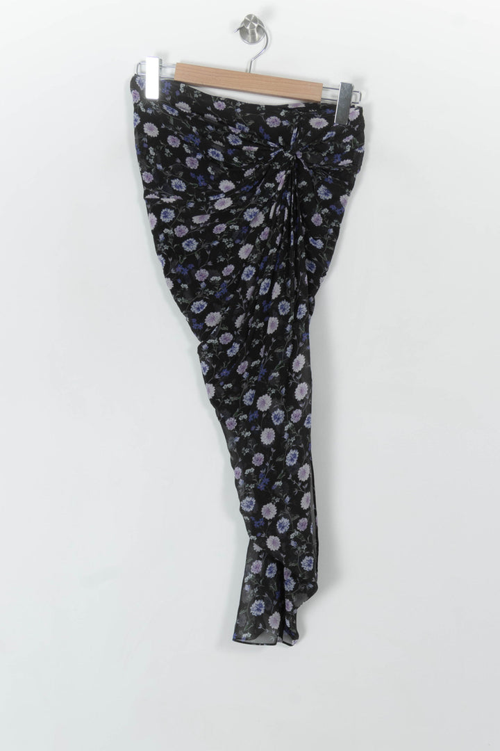 Jupe Longue Noire et Violette - Taille S/36 de la marque The Kooples | PARAD99714 - Vendu par Paradigme - Image 2