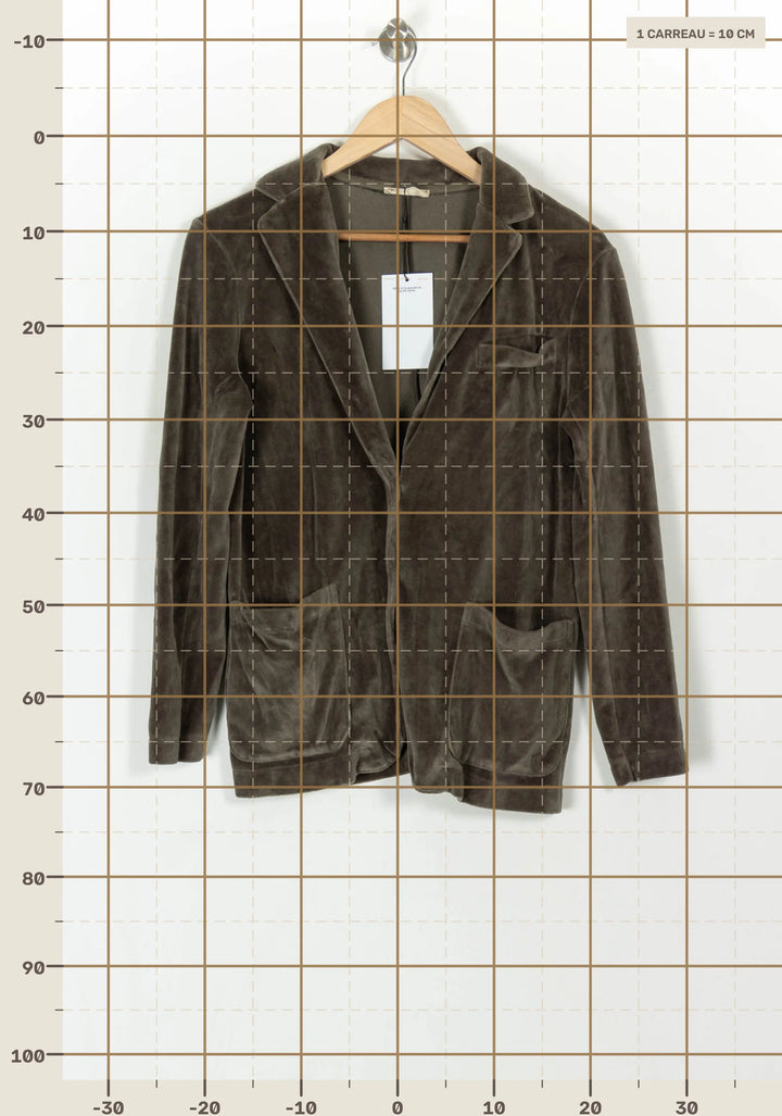 Veste Verte - Taille S/36 de la marque American Vintage | PARAD99715 - Vendu par Paradigme - Image 4