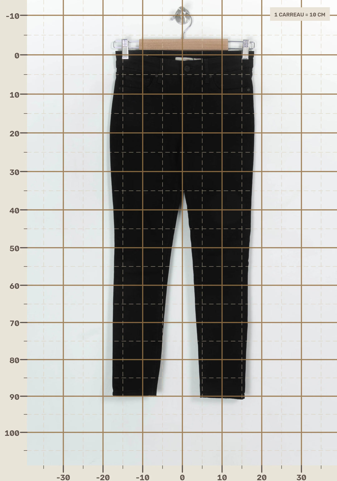 Jean Skinny Noir - Taille S/36 de la marque Levi&
