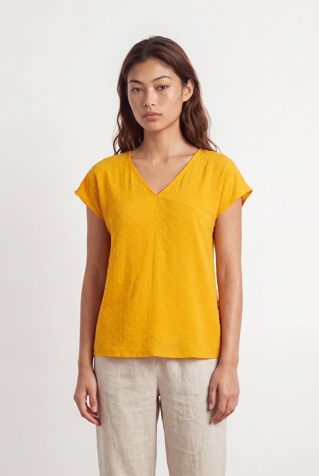 Blouse Jaune - Taille S/36 de la marque Comptoir des Cotonniers | PARAD99721 - Vendu par Paradigme - Image 1