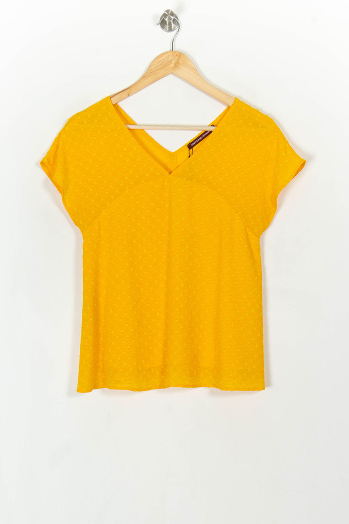 Blouse Jaune - Taille S/36 de la marque Comptoir des Cotonniers | PARAD99721 - Vendu par Paradigme - Image 2