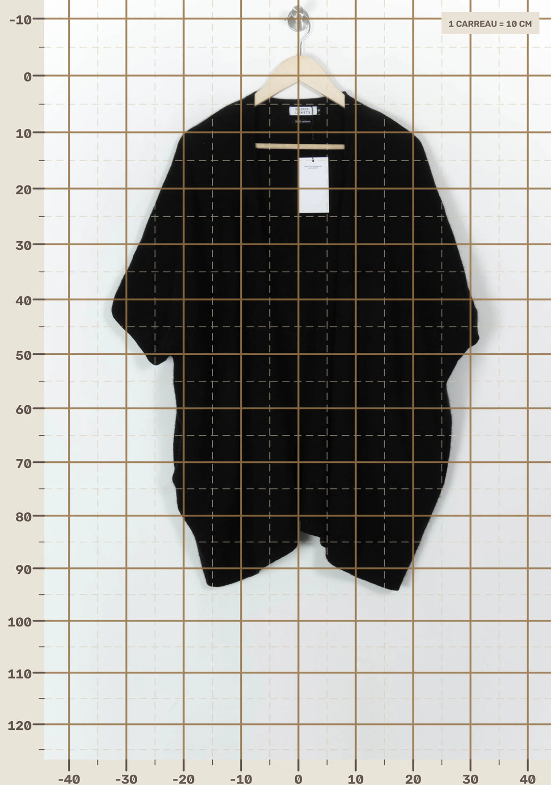 Cardigan Noir - Taille XS/34 de la marque Galeries Lafayette | PARAD99723 - Vendu par Paradigme - Image 4