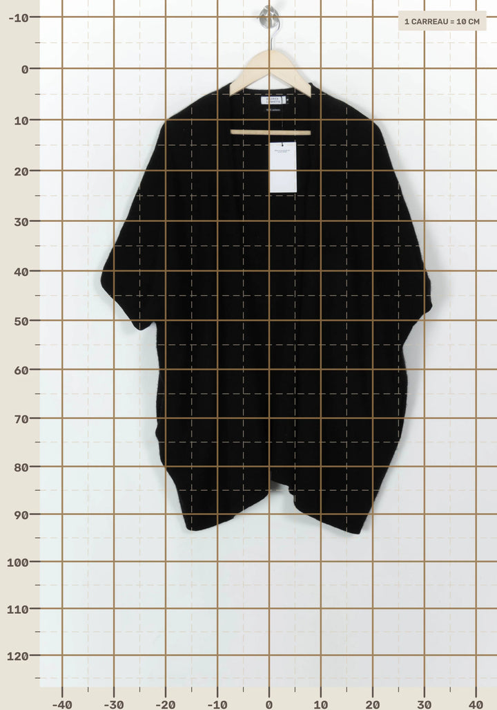 Cardigan Noir - Taille XS/34 de la marque Galeries Lafayette | PARAD99723 - Vendu par Paradigme - Image 4