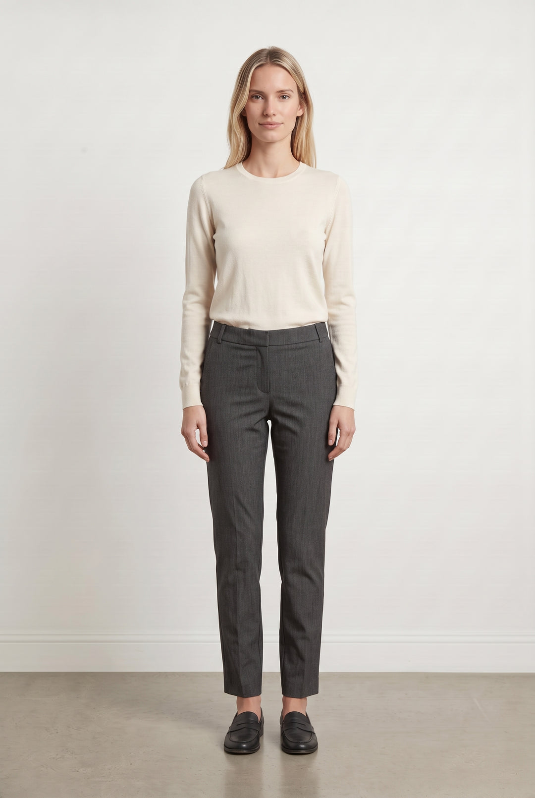 Pantalon De Costume Gris - Taille S/36 de la marque IKKS | PARAD99726 - Vendu par Paradigme - Image 1