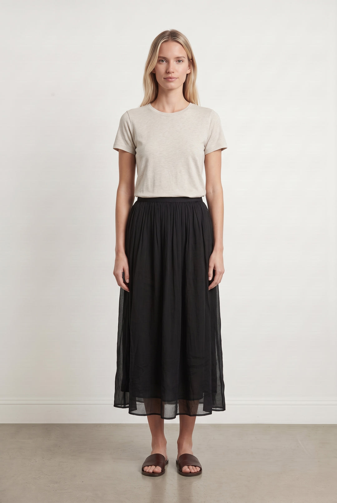Jupe Longue Noire - Taille S/36 de la marque Comptoir des Cotonniers | PARAD99730 - Vendu par Paradigme - Image 1