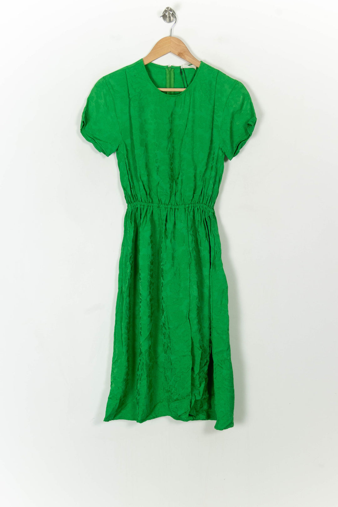 Robe Midi Verte - Taille S/36 de la marque American Vintage | PARAD99735 - Vendu par Paradigme - Image 2