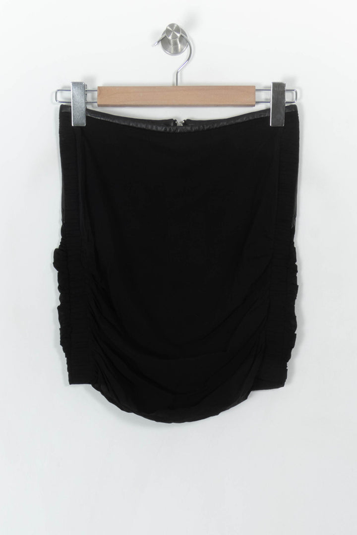 Jupe Courte Noire - Taille S/36 de la marque IRO | PARAD99736 - Vendu par Paradigme - Image 5