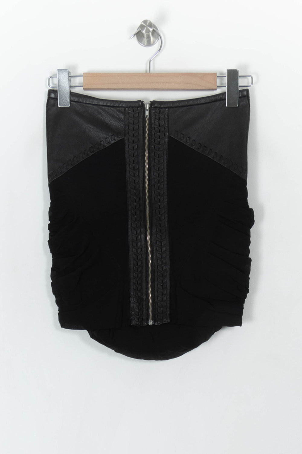 Jupe Courte Noire - Taille S/36 de la marque IRO | PARAD99736 - Vendu par Paradigme - Image 2