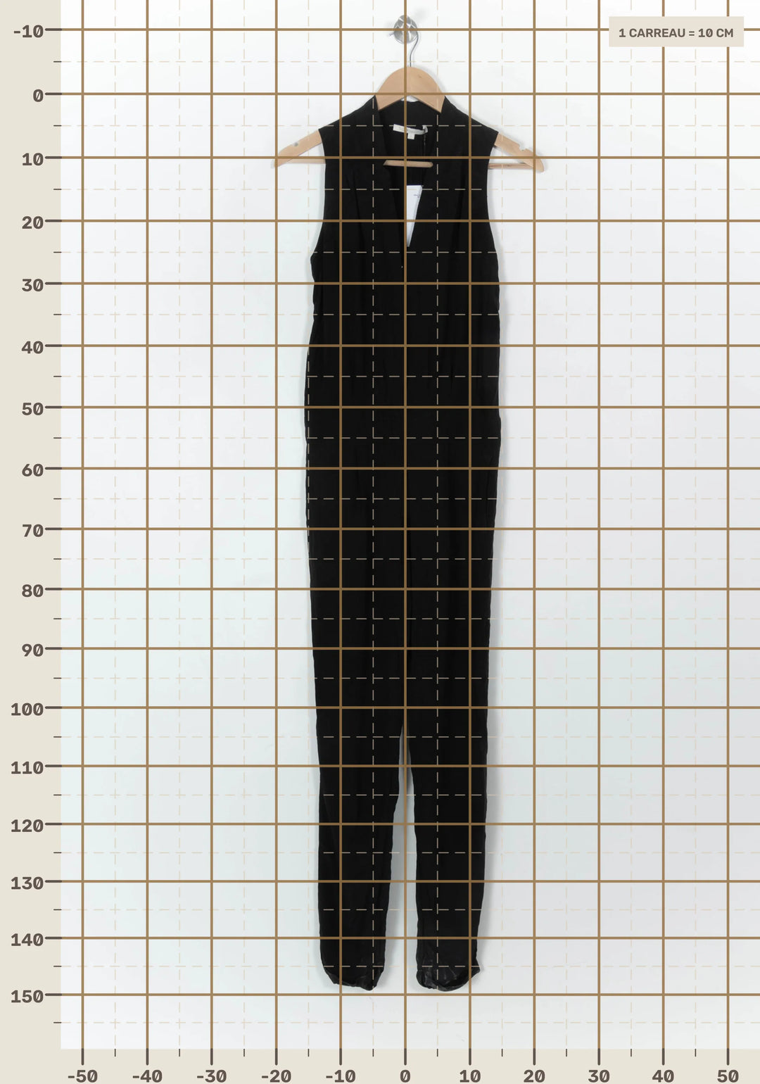 Combinaison Noire - Taille S/36 de la marque Maje | PARAD99737 - Vendu par Paradigme - Image 4