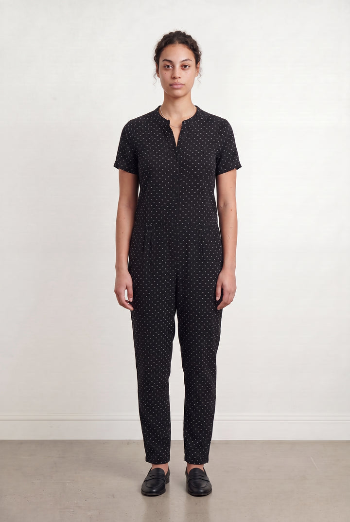 Combinaison Noire et Blanche - Taille L/40 de la marque Sézane | PARAD99746 - Vendu par Paradigme - Image 1