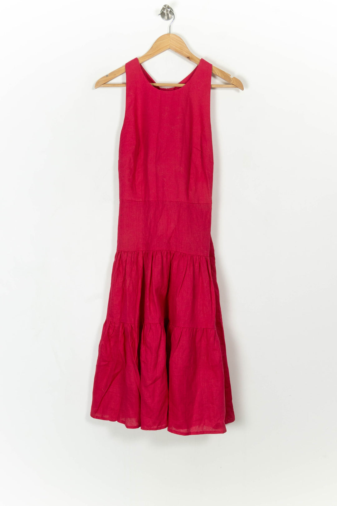 Robe Midi Rose - Taille S/36 de la marque Caroll | PARAD99749 - Vendu par Paradigme - Image 2