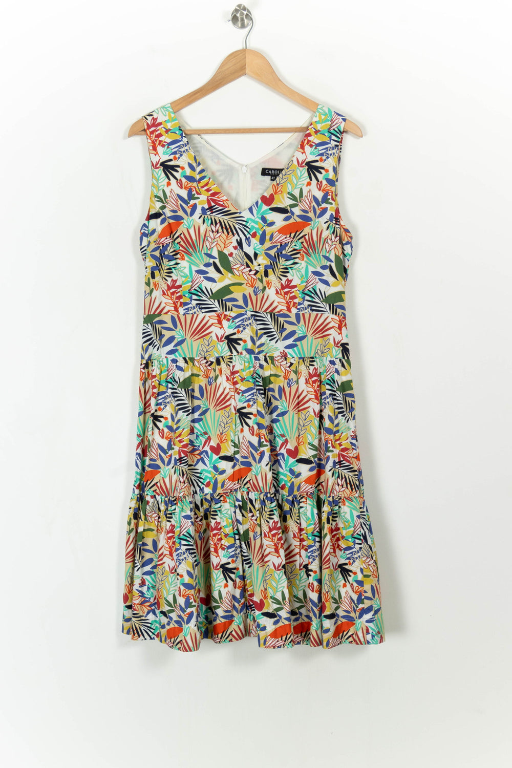 Robe Midi Multicolore - Taille XL/42 de la marque Caroll | PARAD99753 - Vendu par Paradigme - Image 2