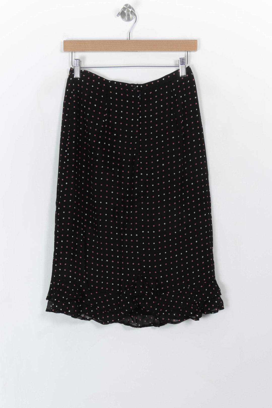 Jupe Midi Noire à Pois Roses - Taille M/38 de la marque Maison 123 | PARAD99755 - Vendu par Paradigme - Image 5